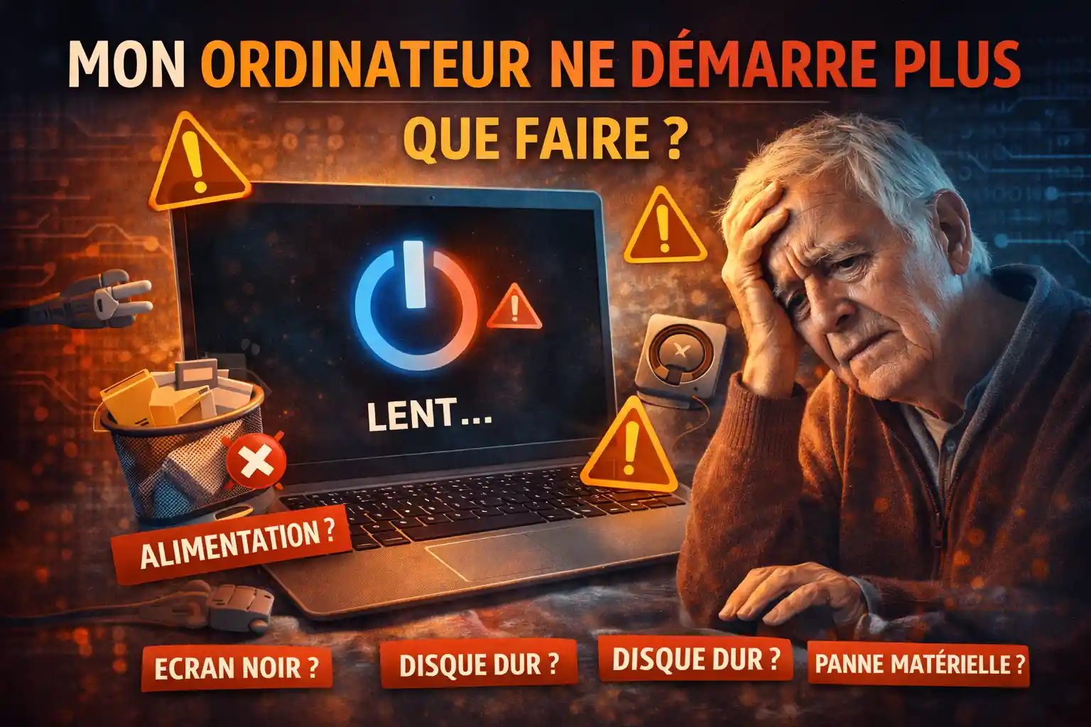 PC ne s’allume plus